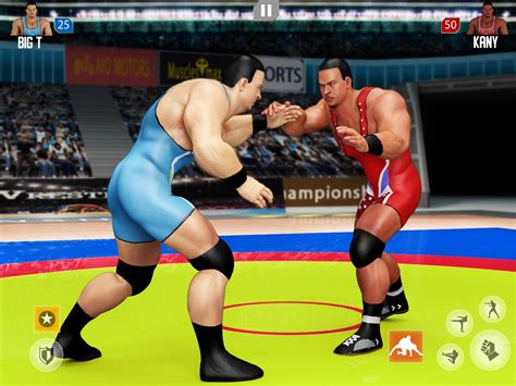 wrestling games for android|More.